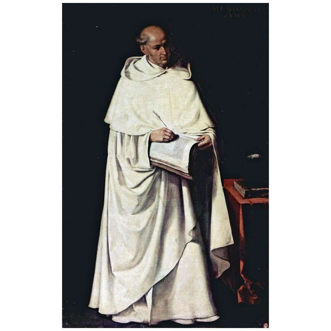   Francisco de Zurbaran. Fray Francisco Zumel. 1633. Real Academia, Madrid