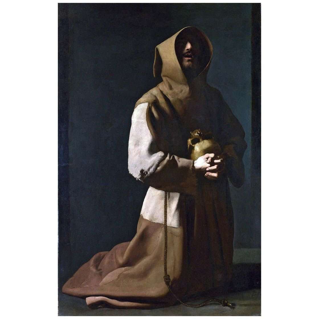   Francisco de Zurbaran. San Fracisco. 1635-1639. National Gallery, London
