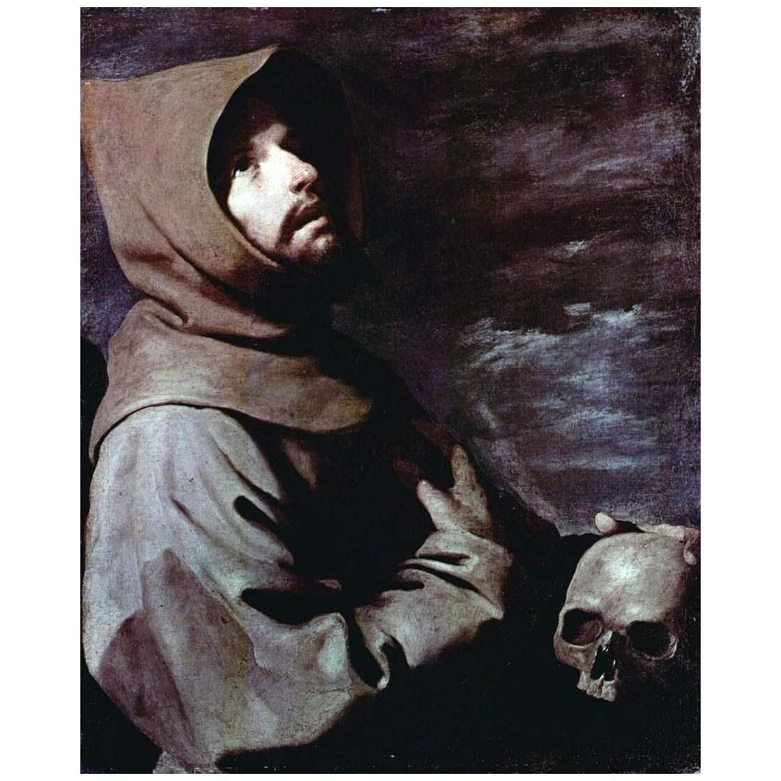   Francisco de Zurbaran. San Francisco. 1660. Alte Pinakothek, Munchen