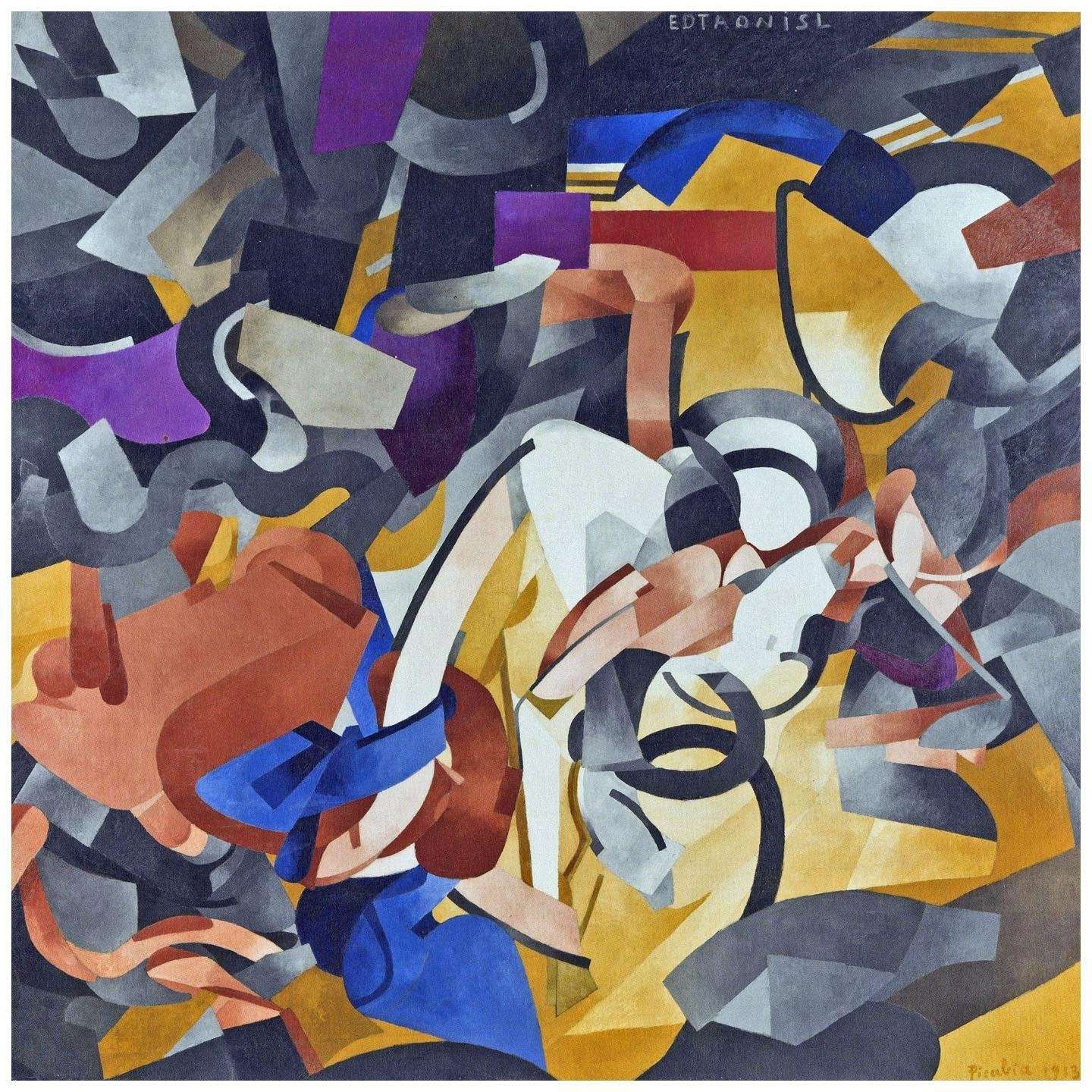  Francis Picabia. Edtaonique (eccl?siastique). 1913. Art Institute of Chicago
