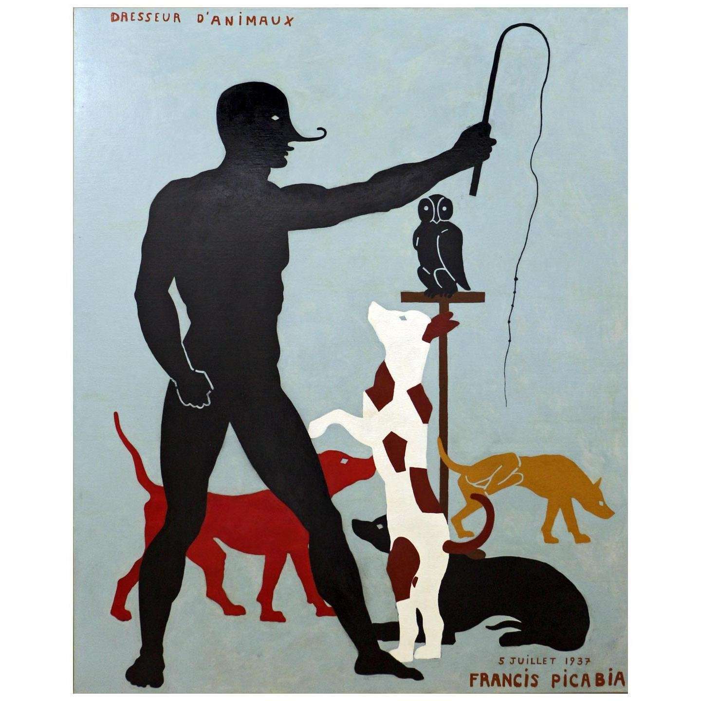  Francis Picabia. Dresseur danimaux. 1923. Centre Pompidou Paris
