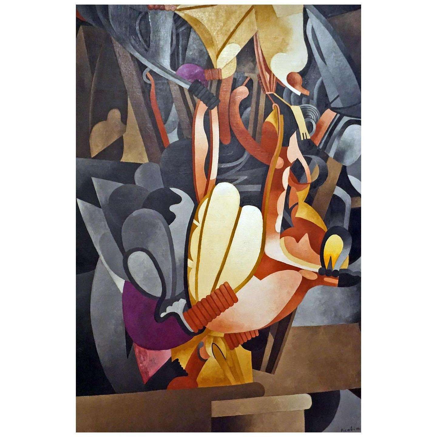  Francis Picabia. I See Again in Memory My Dear Udnie. n/d. MoMA New York