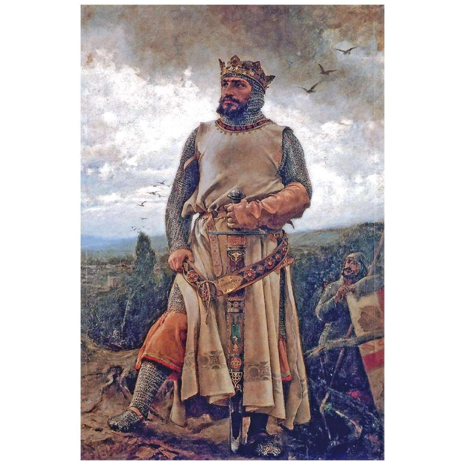  Francisco Pradilla. Alfonso I el Batallador. 1879. Ayuntamiento de Zaragoza