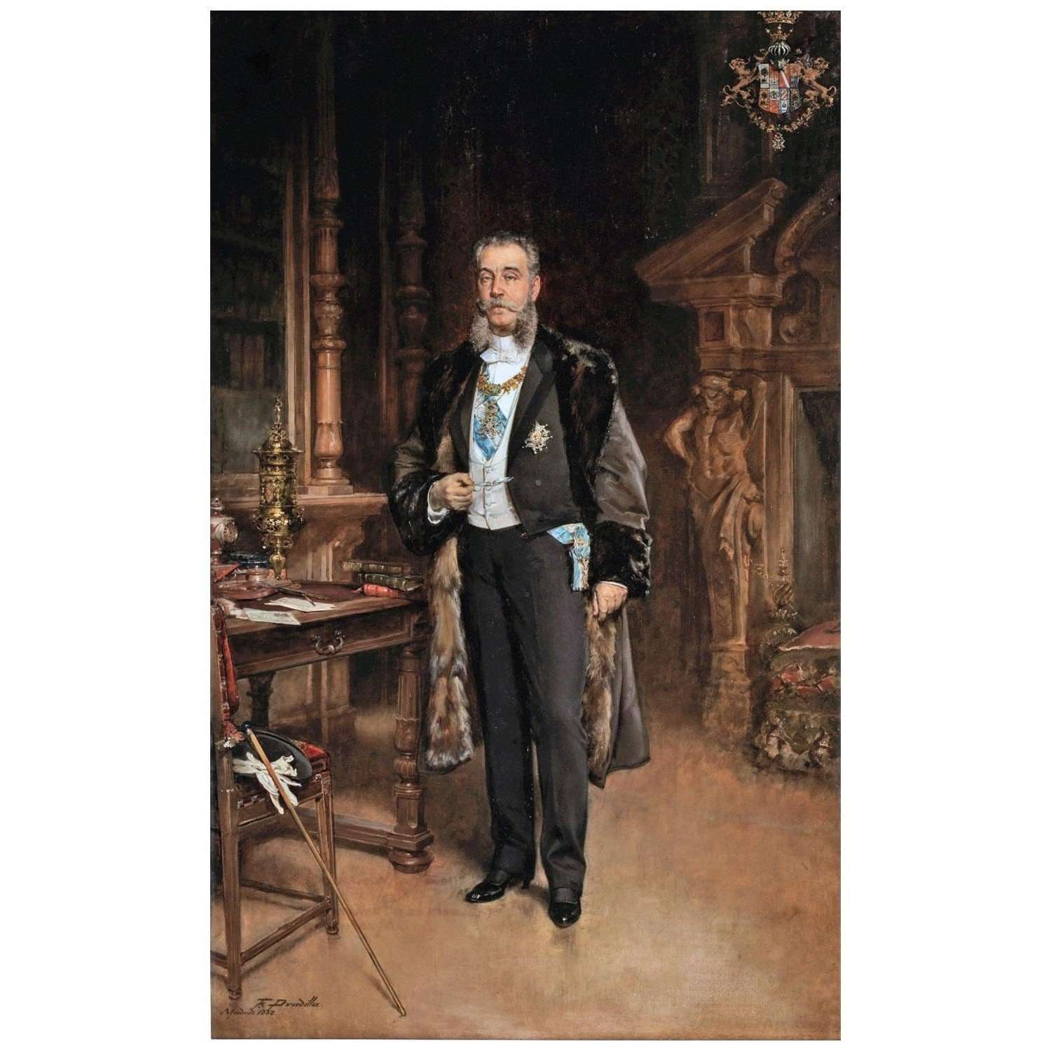  Francisco Pradilla. Jos? Mar?a de Murga y Reolid. 1888. Museo del Prado