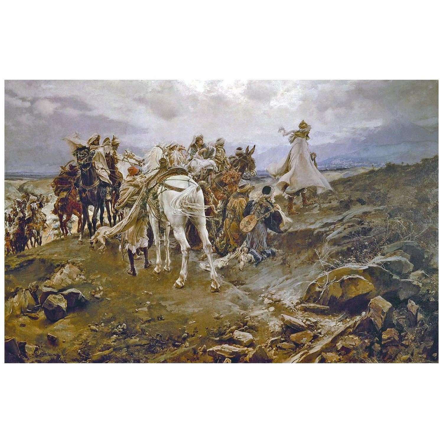  Francisco Pradilla. El suspiro del moro. 1890. Colecci?n privada