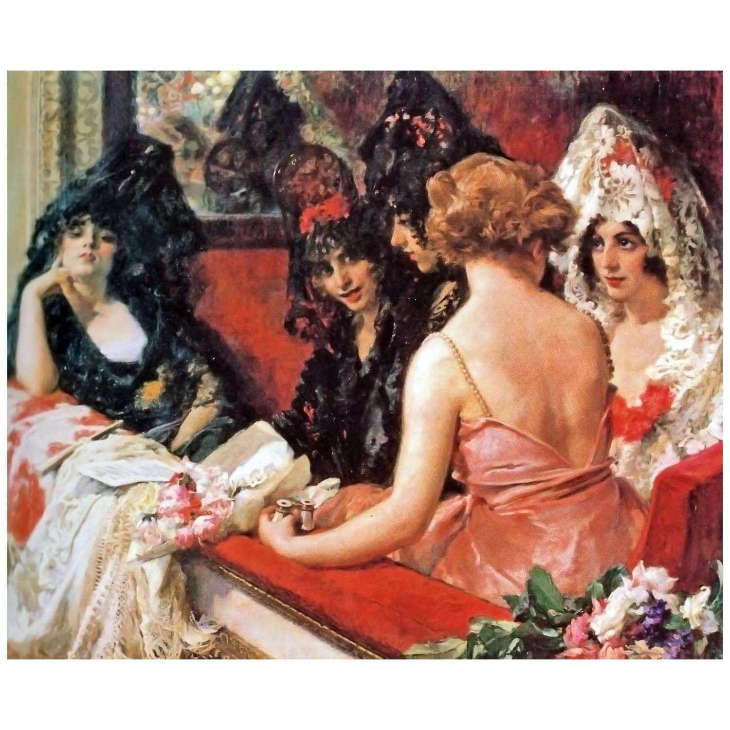  Francisco Pradilla. Las Manolas. 1915. Colecci?n privada