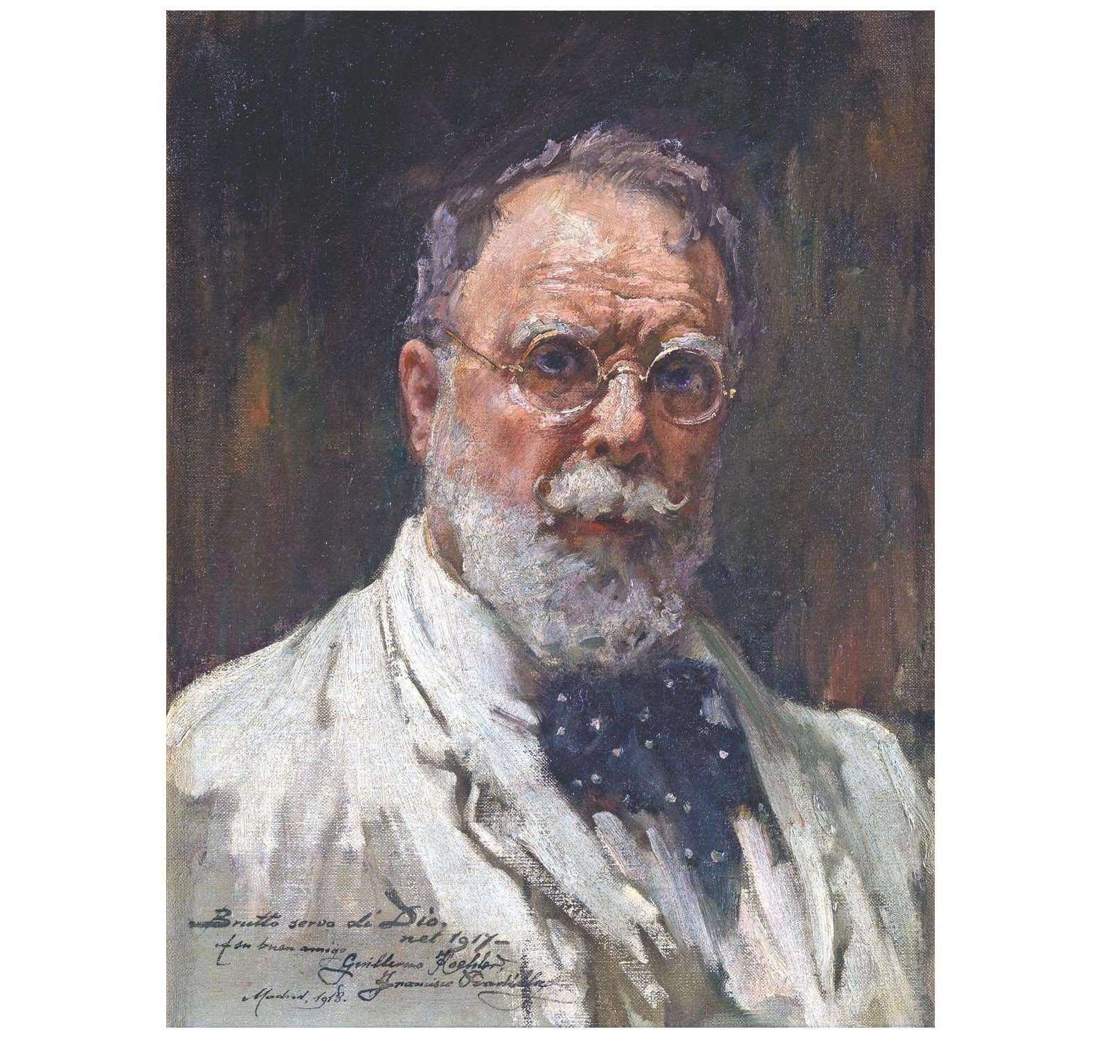  Francisco Pradilla. Autorretrato. 1917. Museo del Prado
