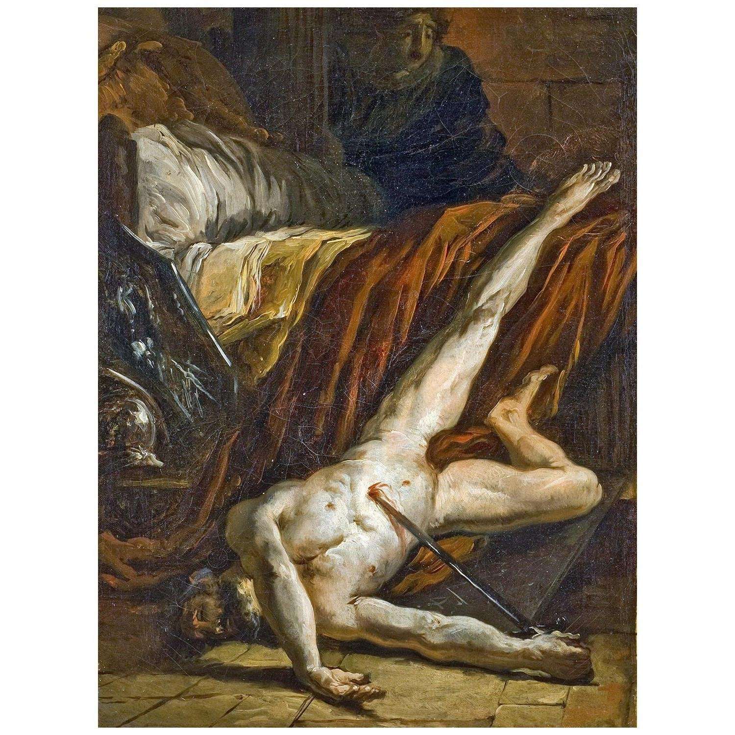 - Francois-Andre Vincent. La mort de Caton. 1775. Musee Fabre Montpellier