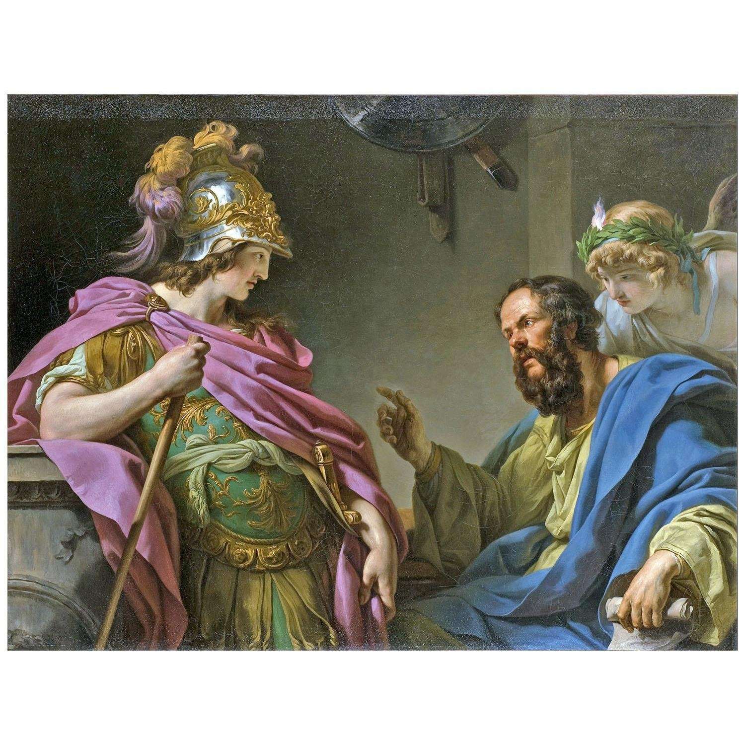 - Francois-Andre Vincent. Arcibalde et Socrate. 1776. Musee Fabre Montpellier