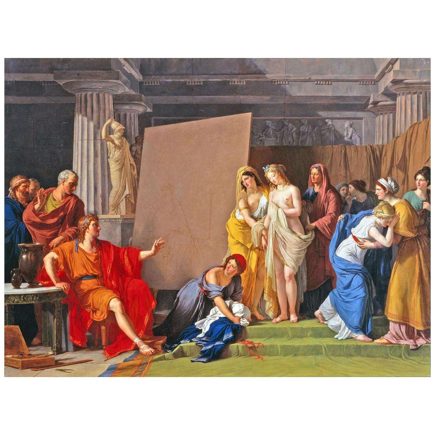 - Francois-Andre Vincent. Zeuxis choisit les mod?les. 1789. Musee du Louvre
