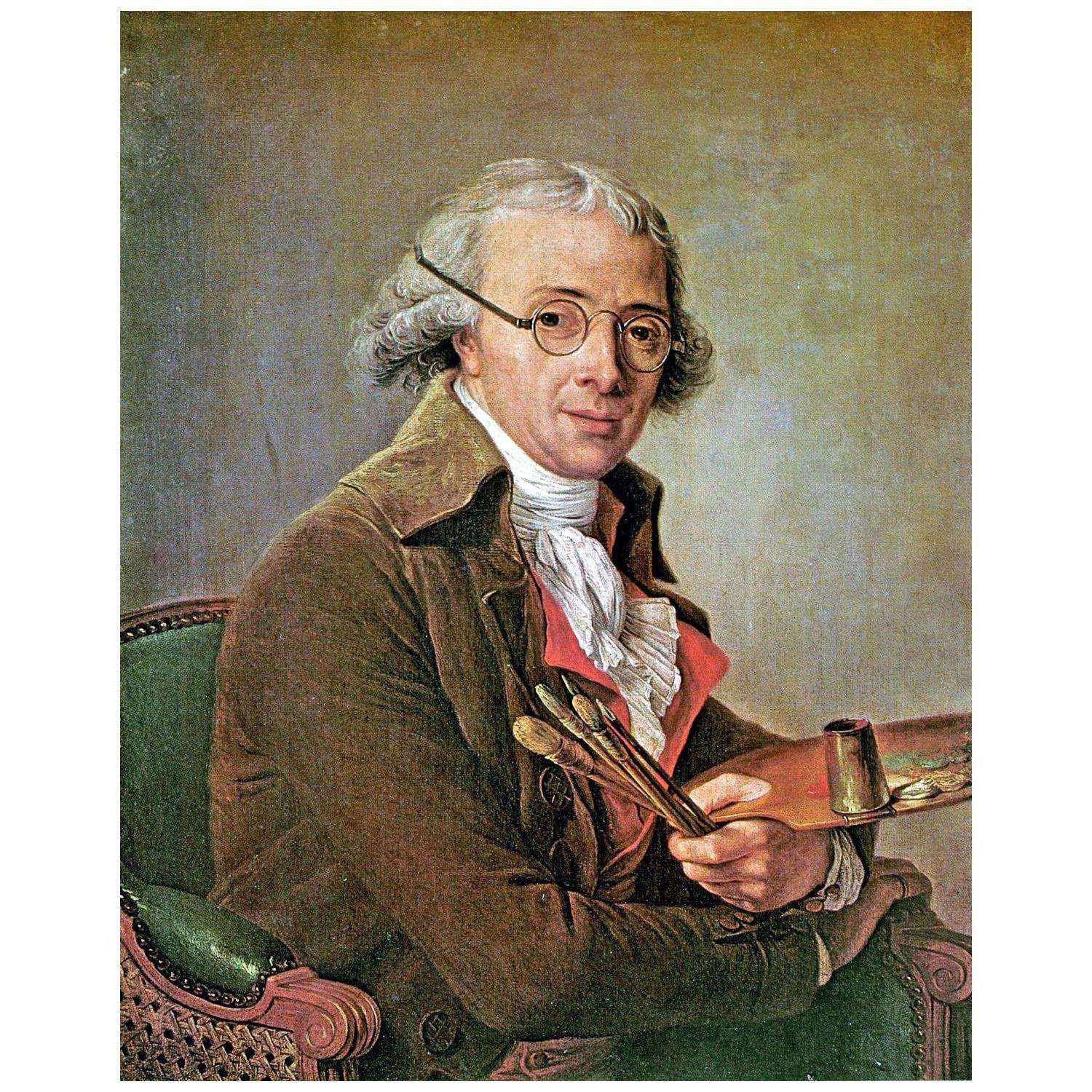 - Adelaide Labille-Guiard. Francois-Andre Vincent. 1795. Musee du Louvre