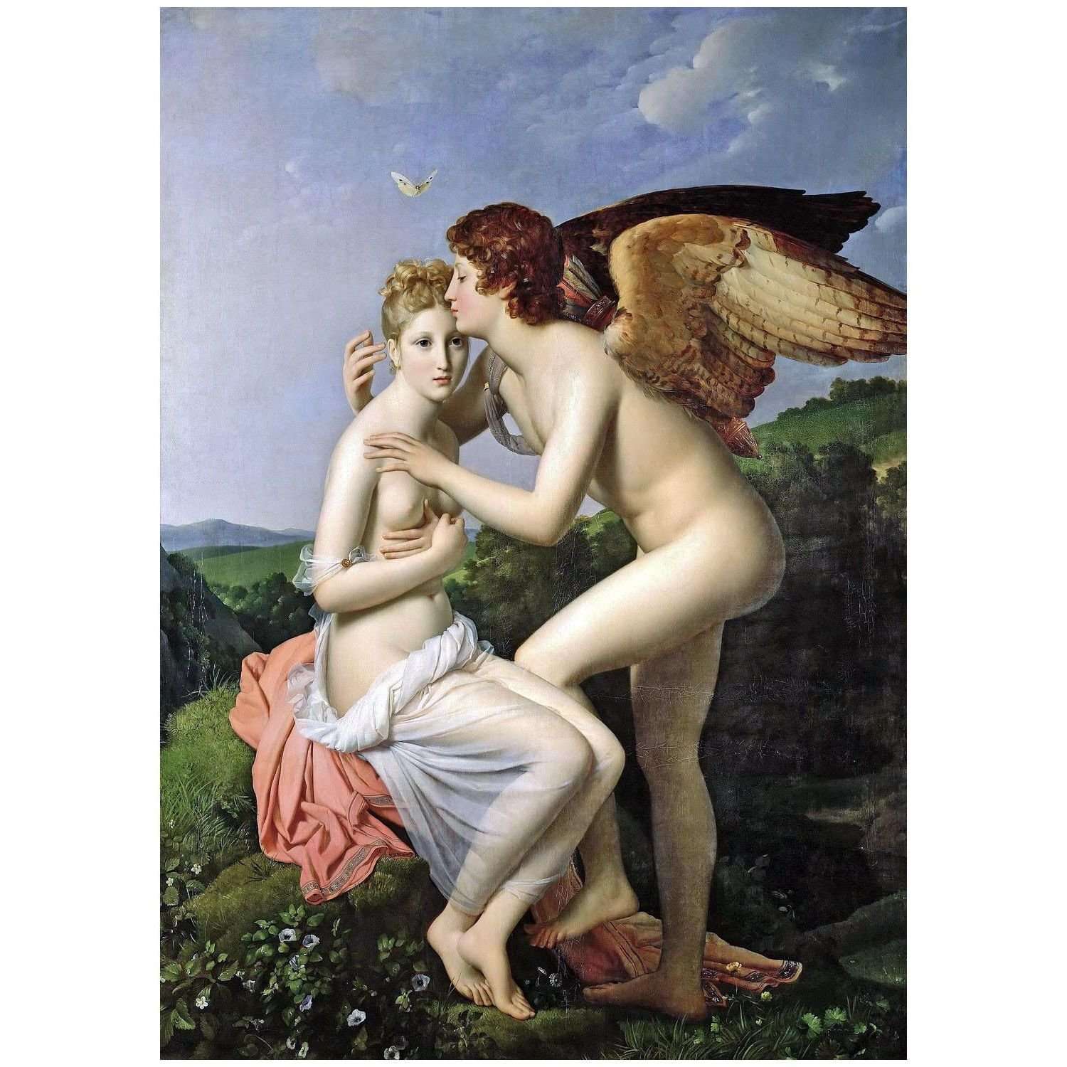  Francois Gerard. Psych? et l'Amour. 1798. Musee du Louvre