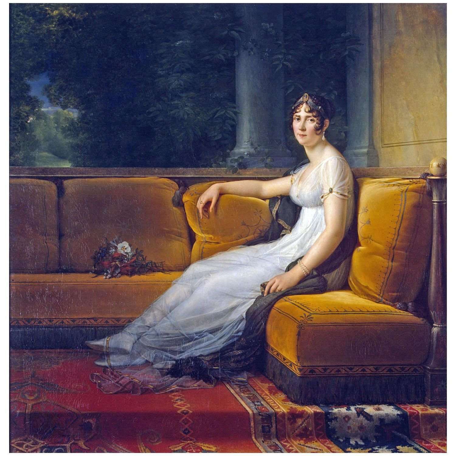  Francois Gerard. Portrait de Jos?phine. 1801. Hermitage Museum