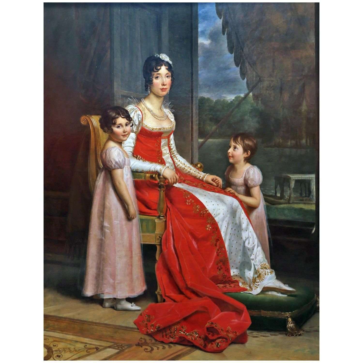  Francois Gerard. Giulia Bonaparte regina de Spagna. 1808. National Gallery Dublin