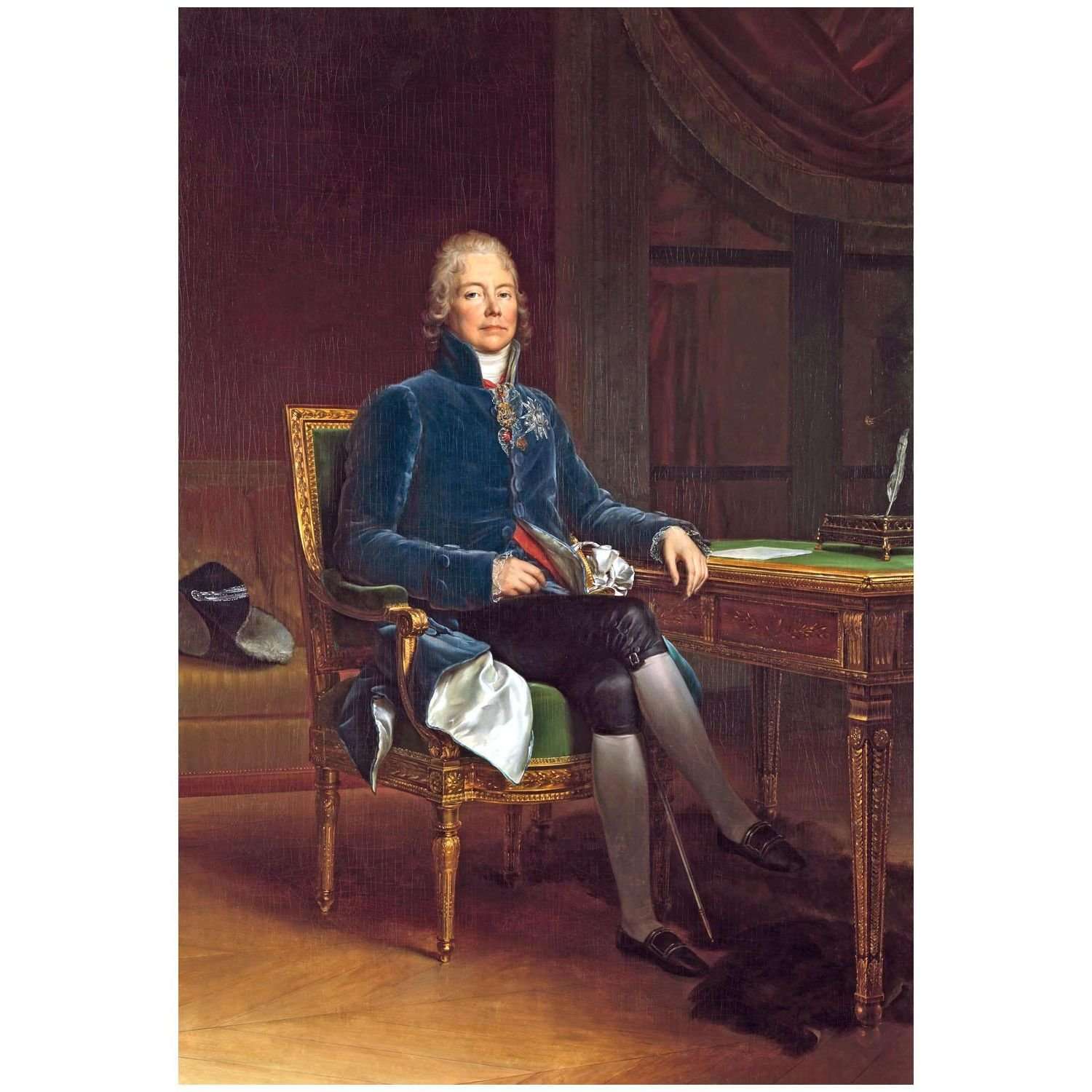  Francois Gerard. Charles Maurice de Talleyrand. 1808. Metropolitan Museum NY