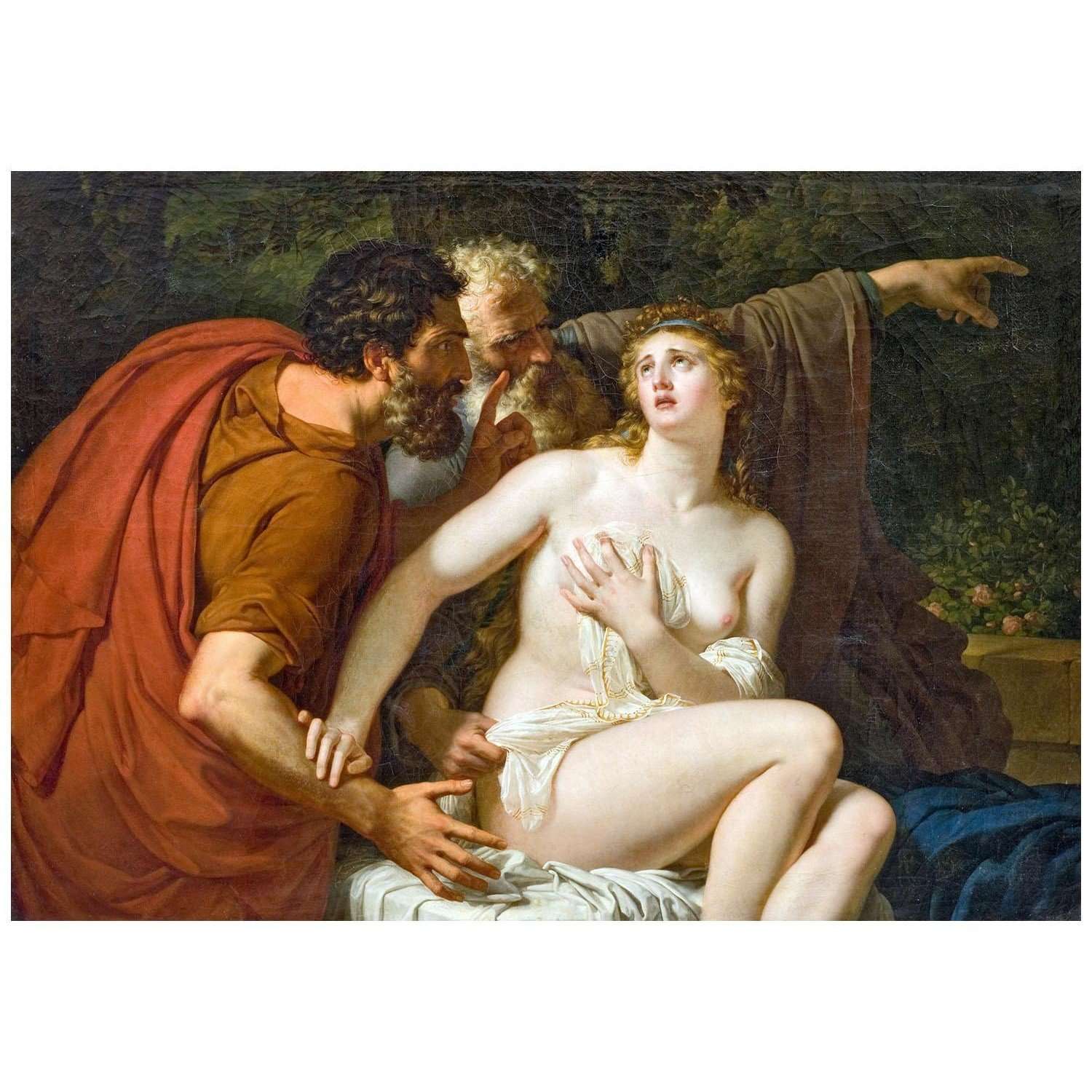 - Francois Xavier Fabre. Suzanne et les viellards. 1791. Musee Fabre Montpellier