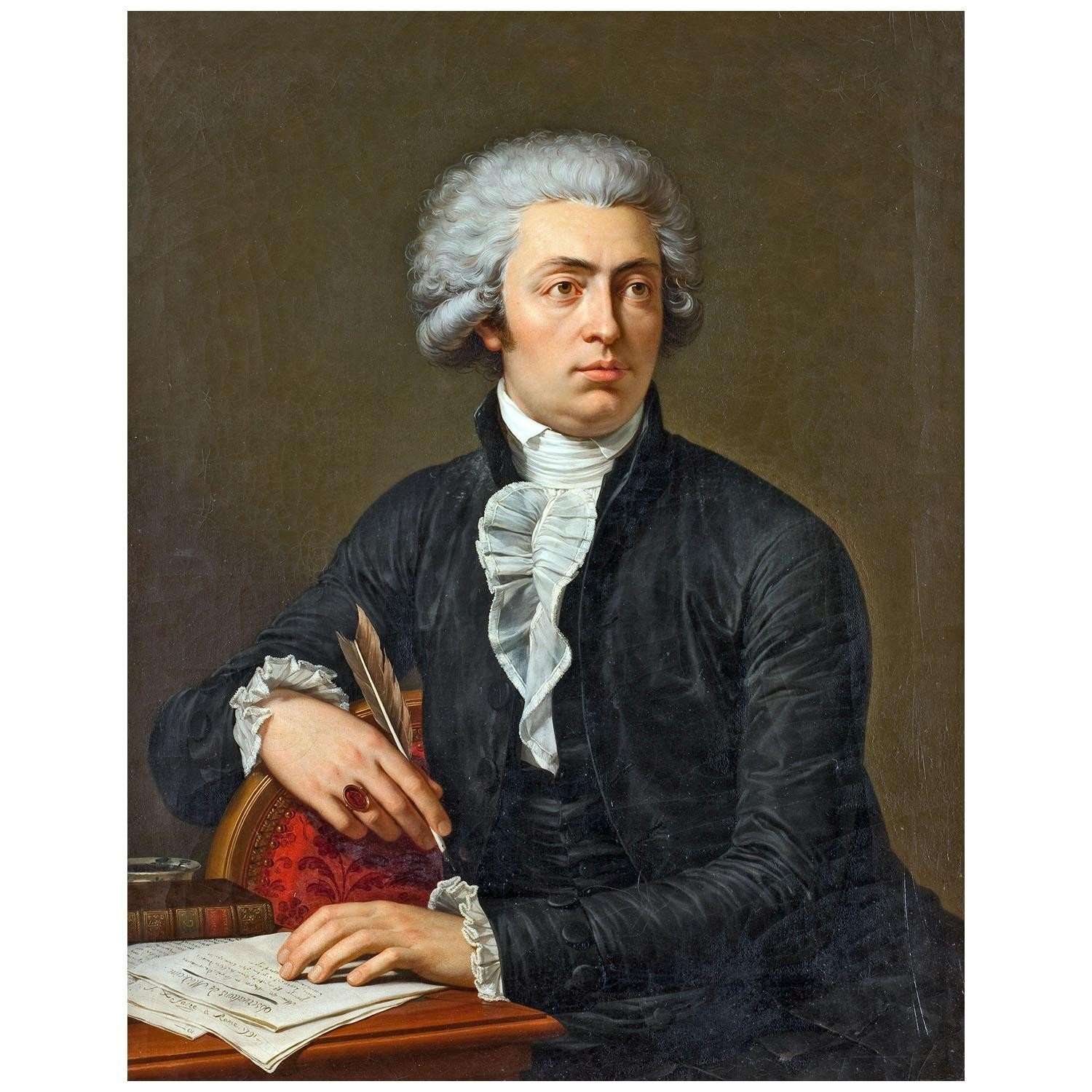 - Francois Xavier Fabre. Henri Fabre, fr?re du peintre. 1791. Musee Fabre Montpellier