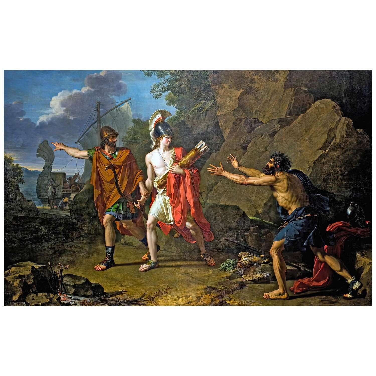 - Francois Xavier Fabre. Philoct?te sur Lemnos. 1800. Musee du Louvre