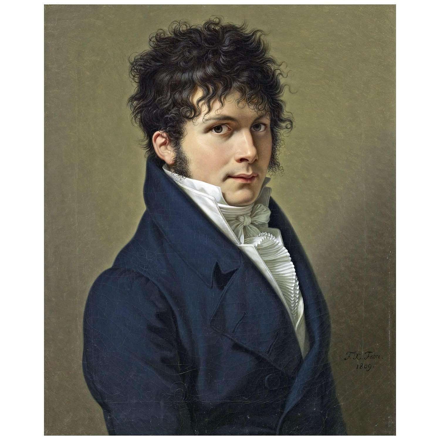 - Francois Xavier Fabre. Portrait de jeune homme. 1809. NGS Edinburgh
