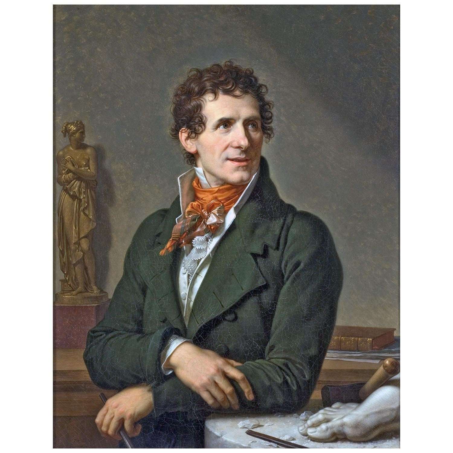 - Francois Xavier Fabre. Portrait de Antonio Canova. 1812. Musee Fabre Montpellier