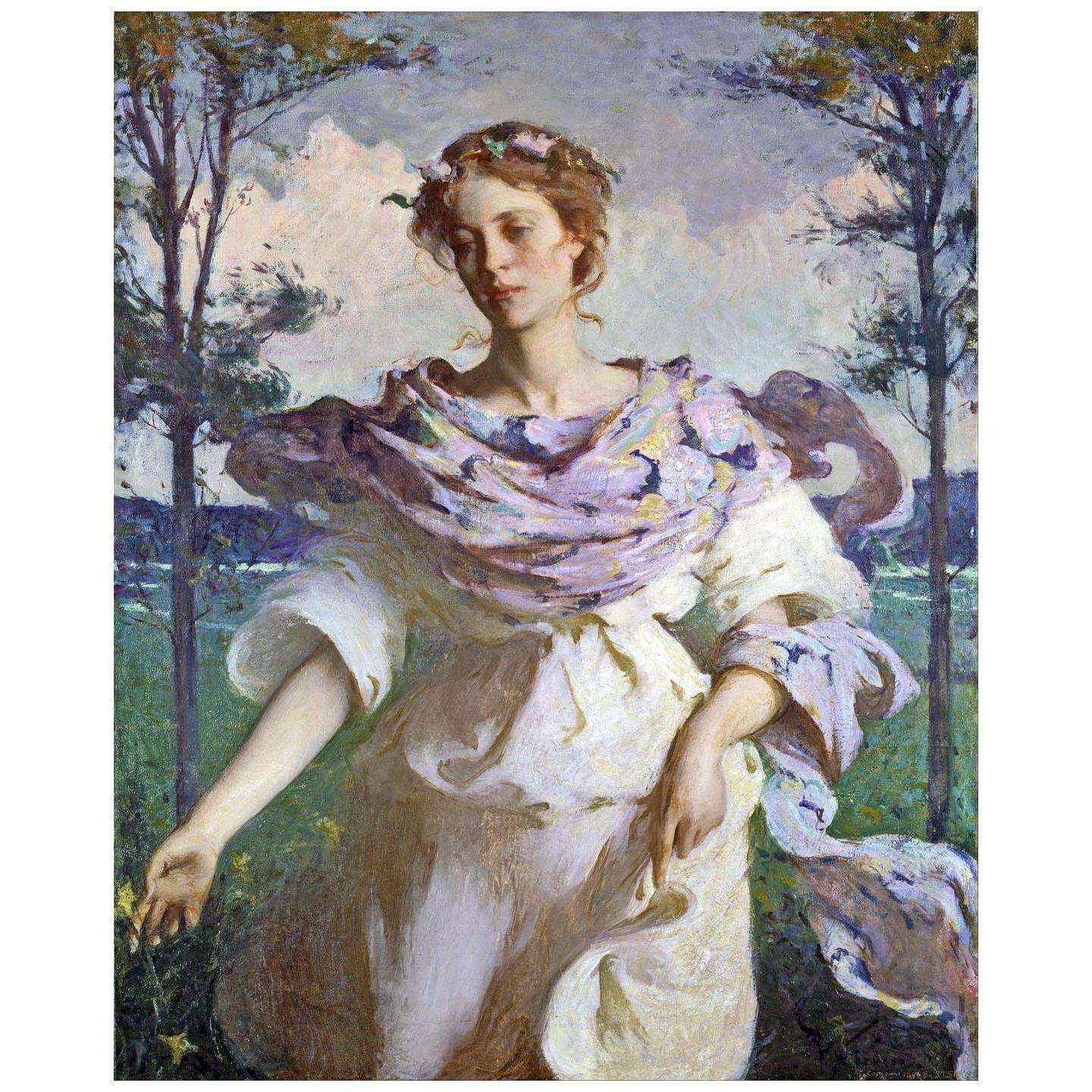  Frank Benson. Summer. 1890. Smithsonian Museum Washington