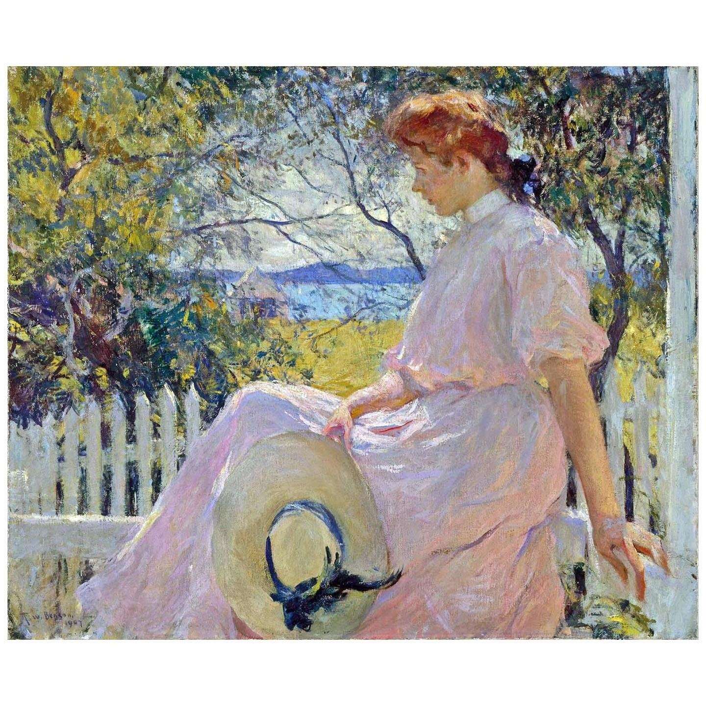  Frank Benson. Eleanor. 1907. Museum of Fine Art Boston