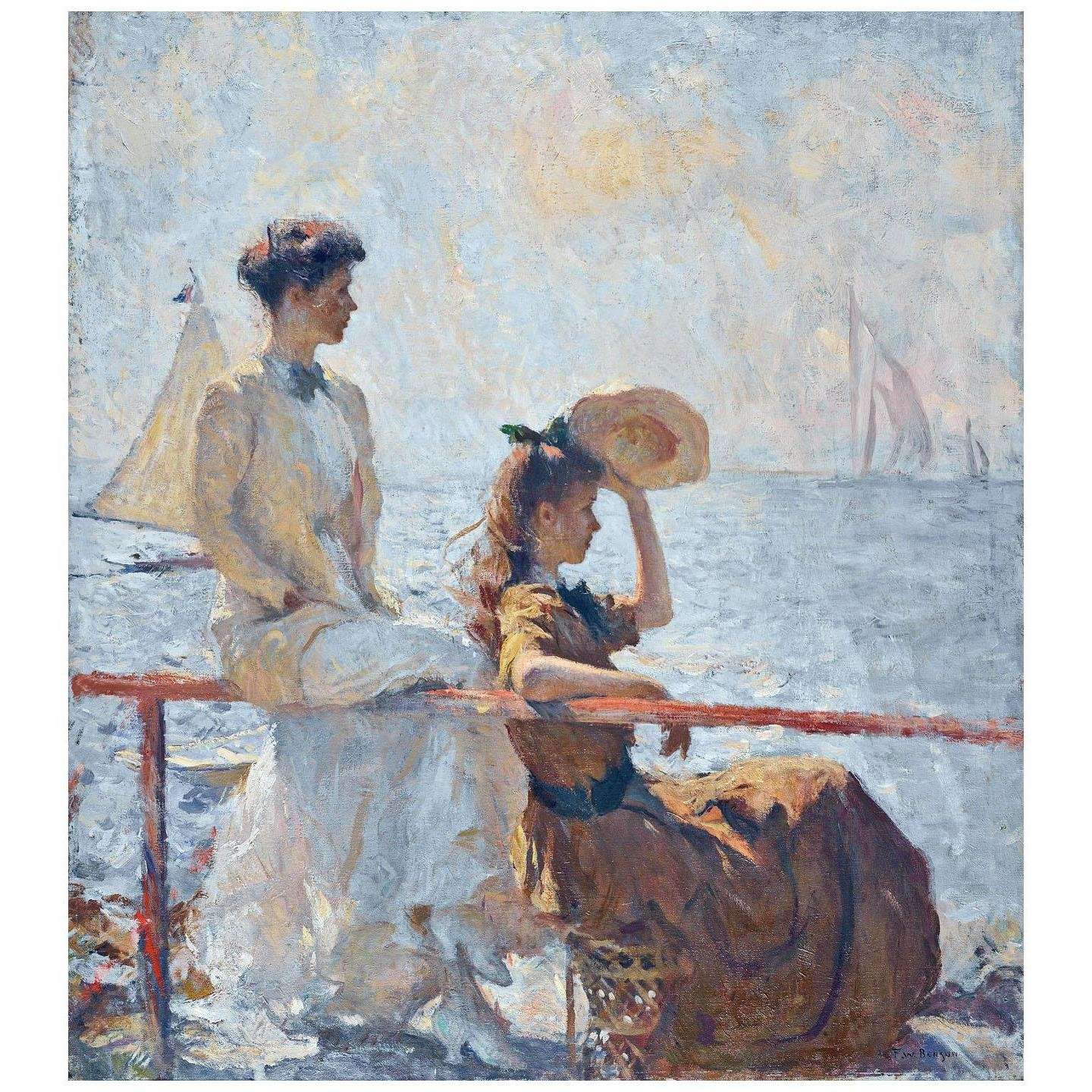  Frank Benson. Summer Day. 1911. Crystal Bridges Museum Bentonville