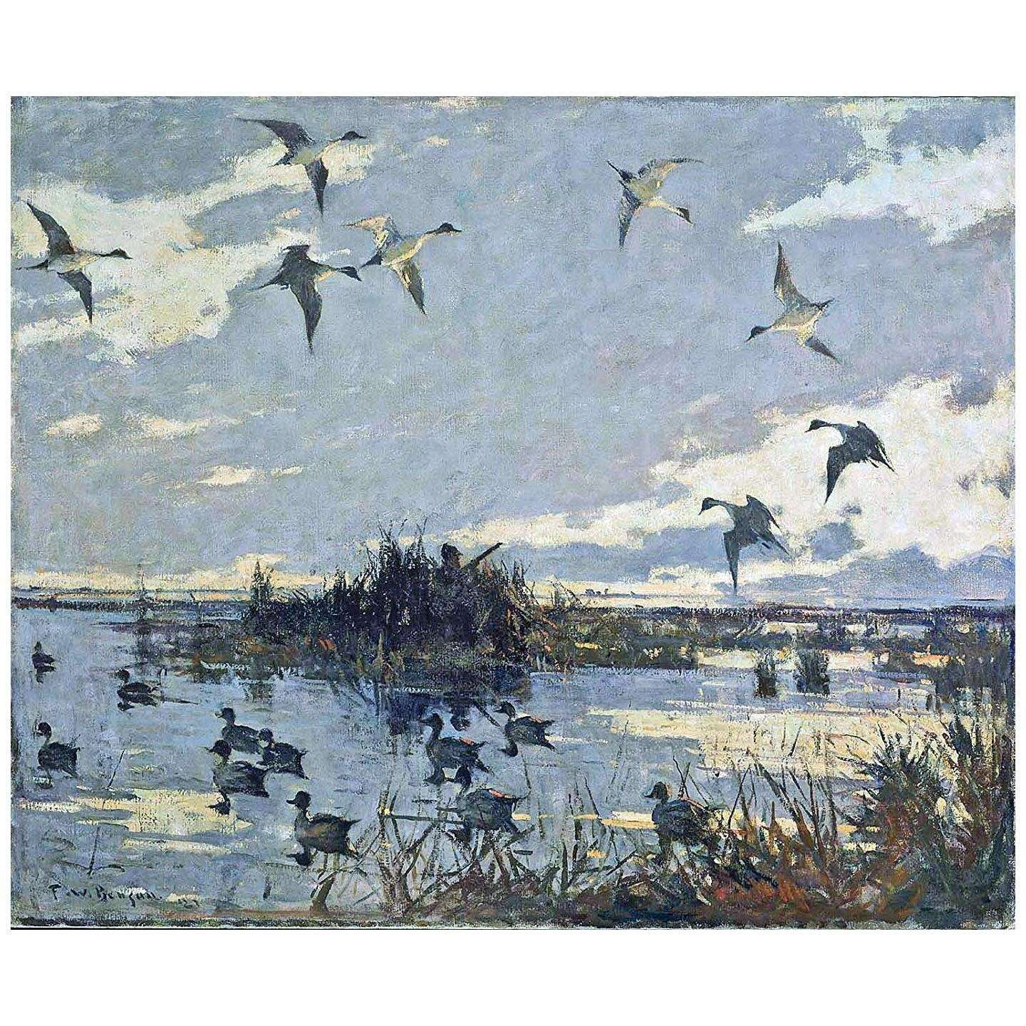  Frank Benson. Pintails Decoyed. 1922. Museum of Fine Art Boston