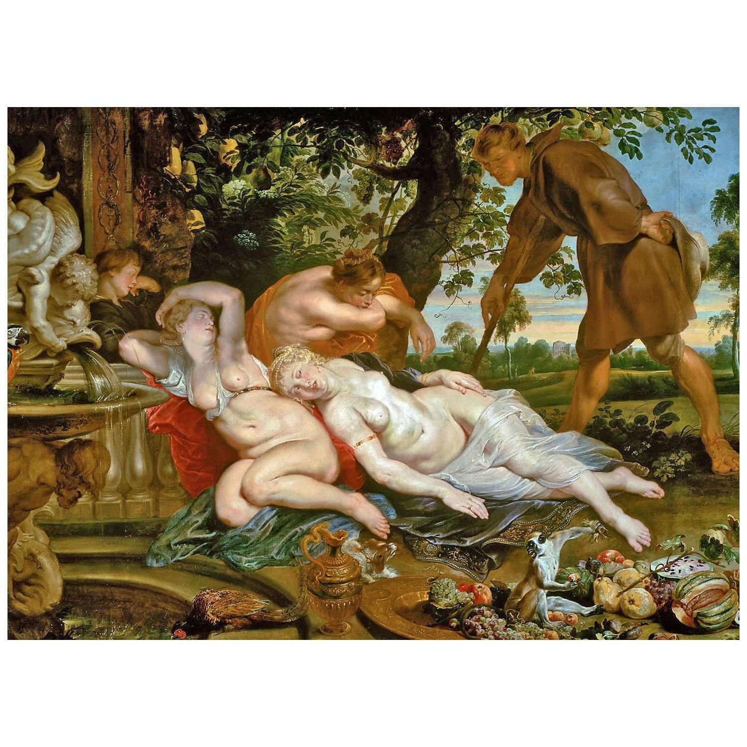  Frans Snyders, Peter Paul Rubens. Cimone and Efigenia. 1617. KHM Wien