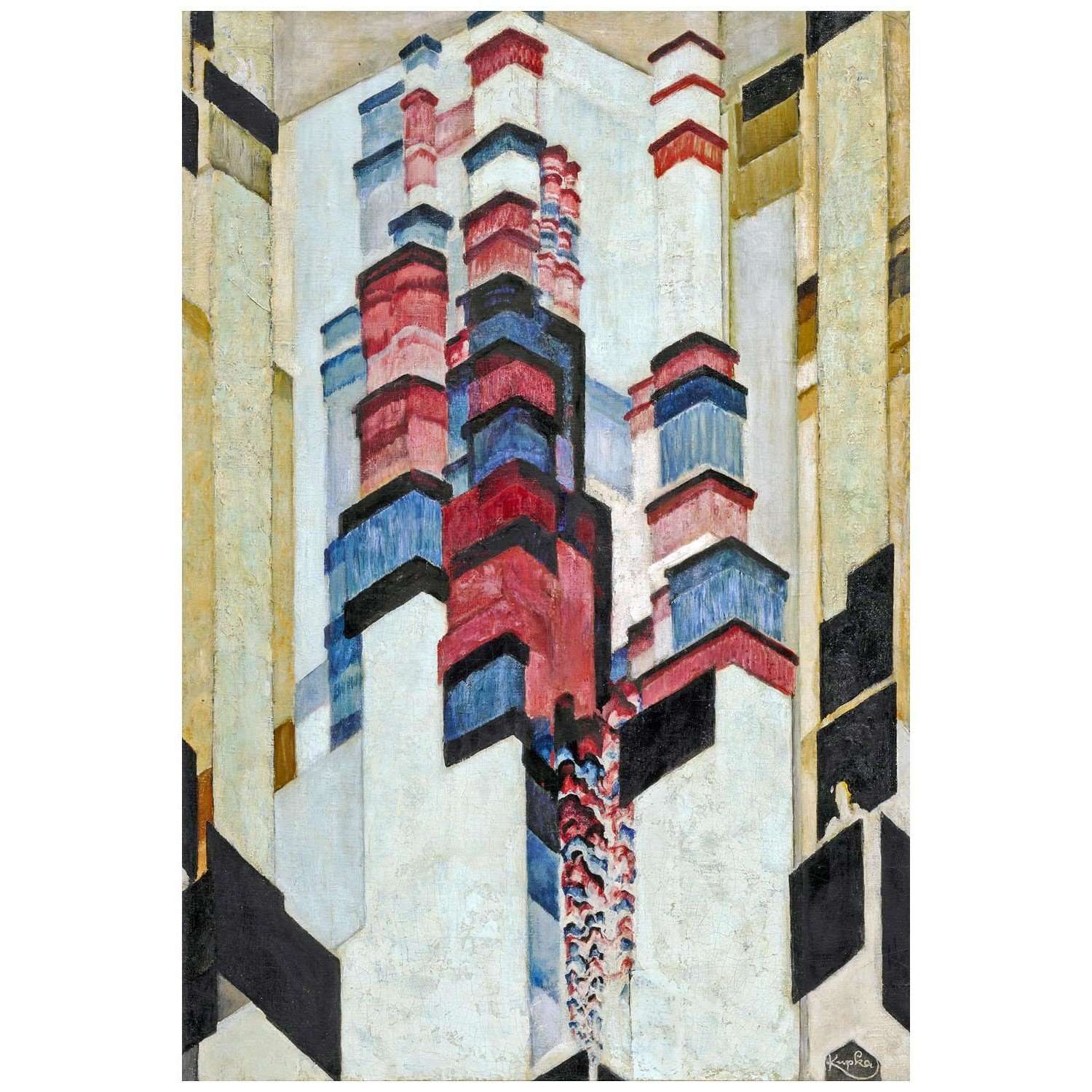  Frantisek Kupka. Upward Thrust II. 1922. Private collection