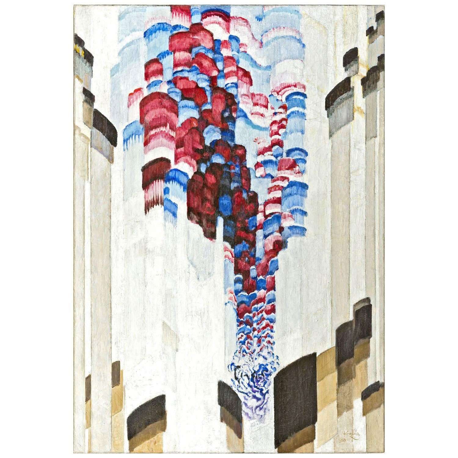  Frantisek Kupka. Swirling. 1923. N?rodn? galerie v Praze