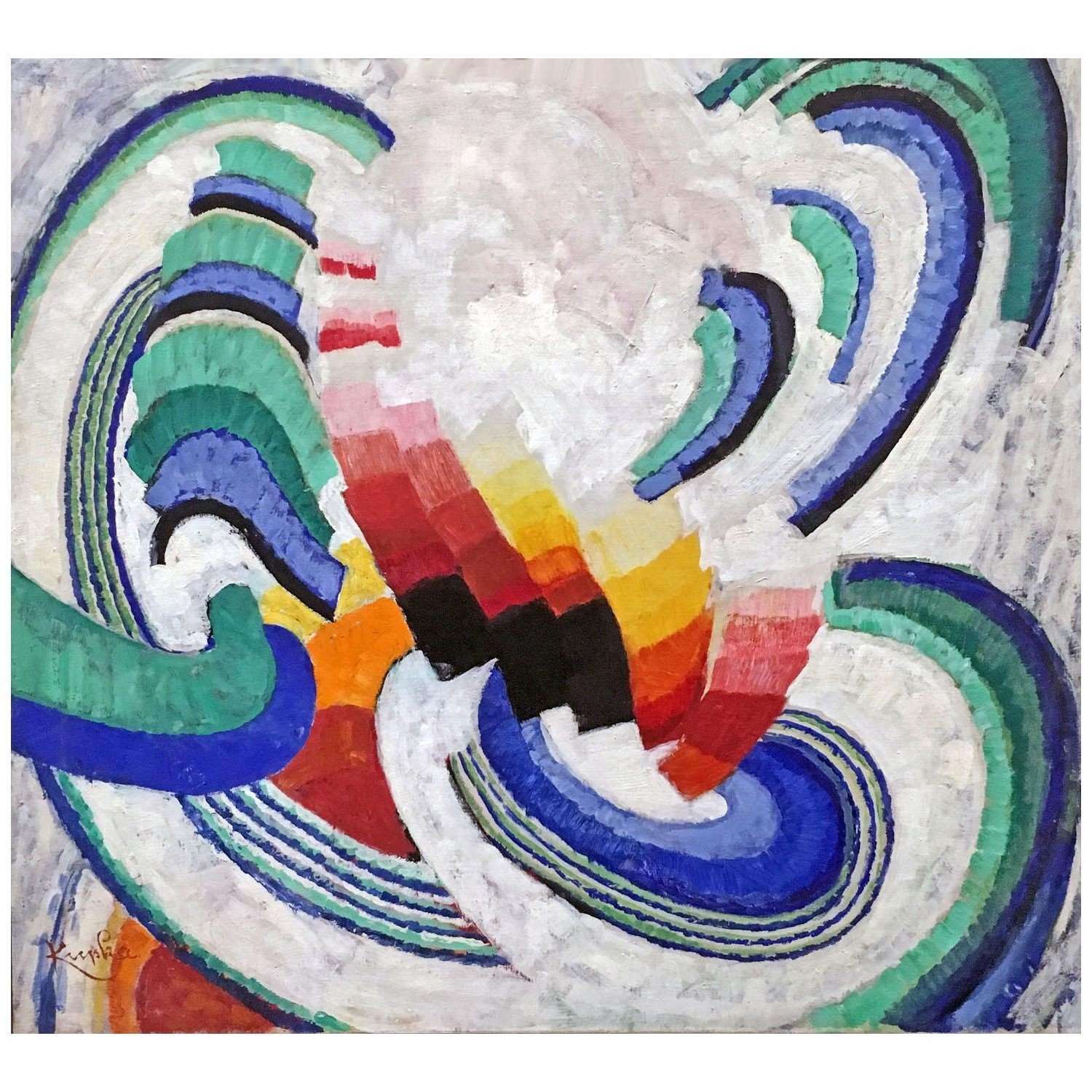  Frantisek Kupka. Turbillon. 1924. Centre Pompidou Paris