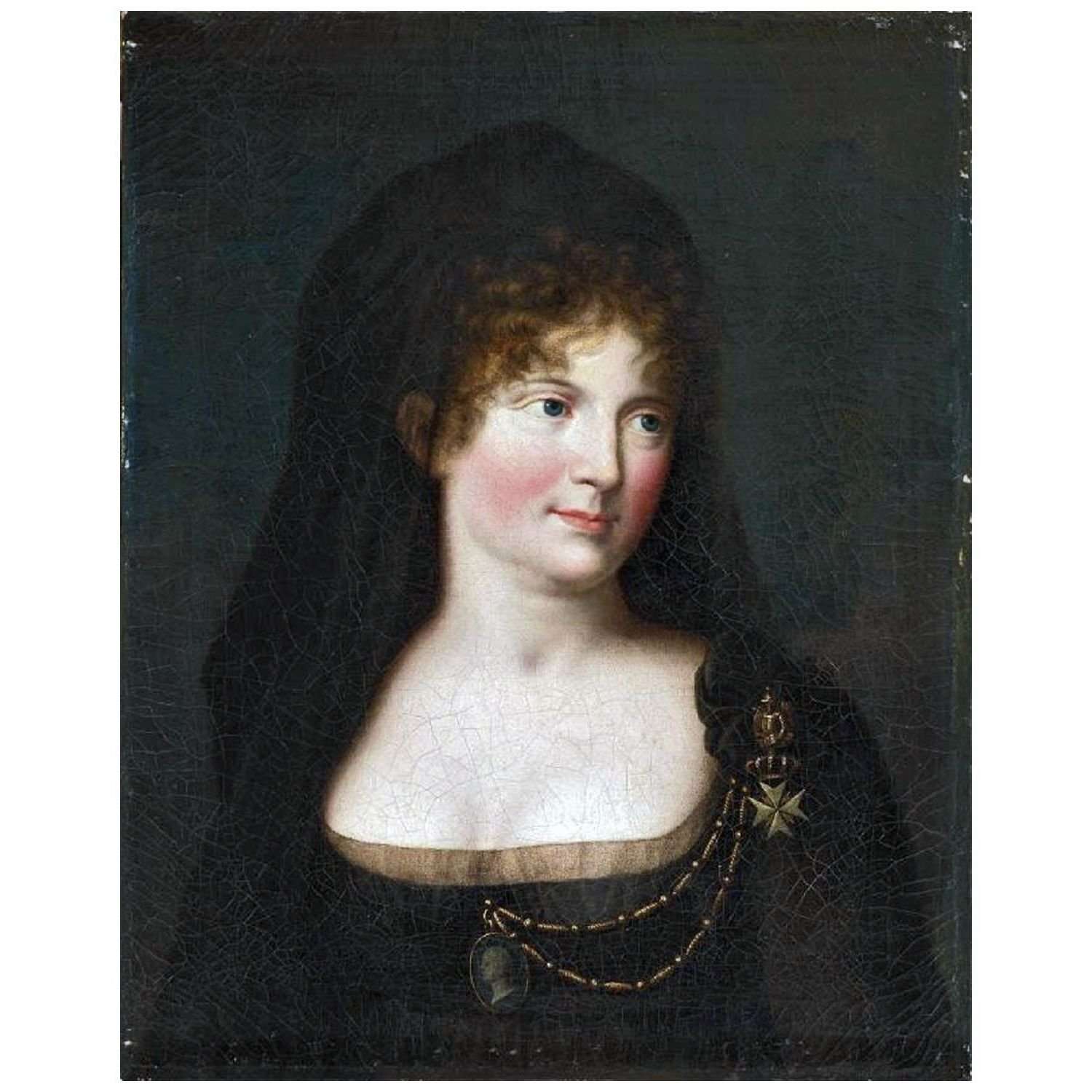   Gerhard von K?gelgen. Maria Fjodorowna von Russland. 1801. Schloss Pawlowsk