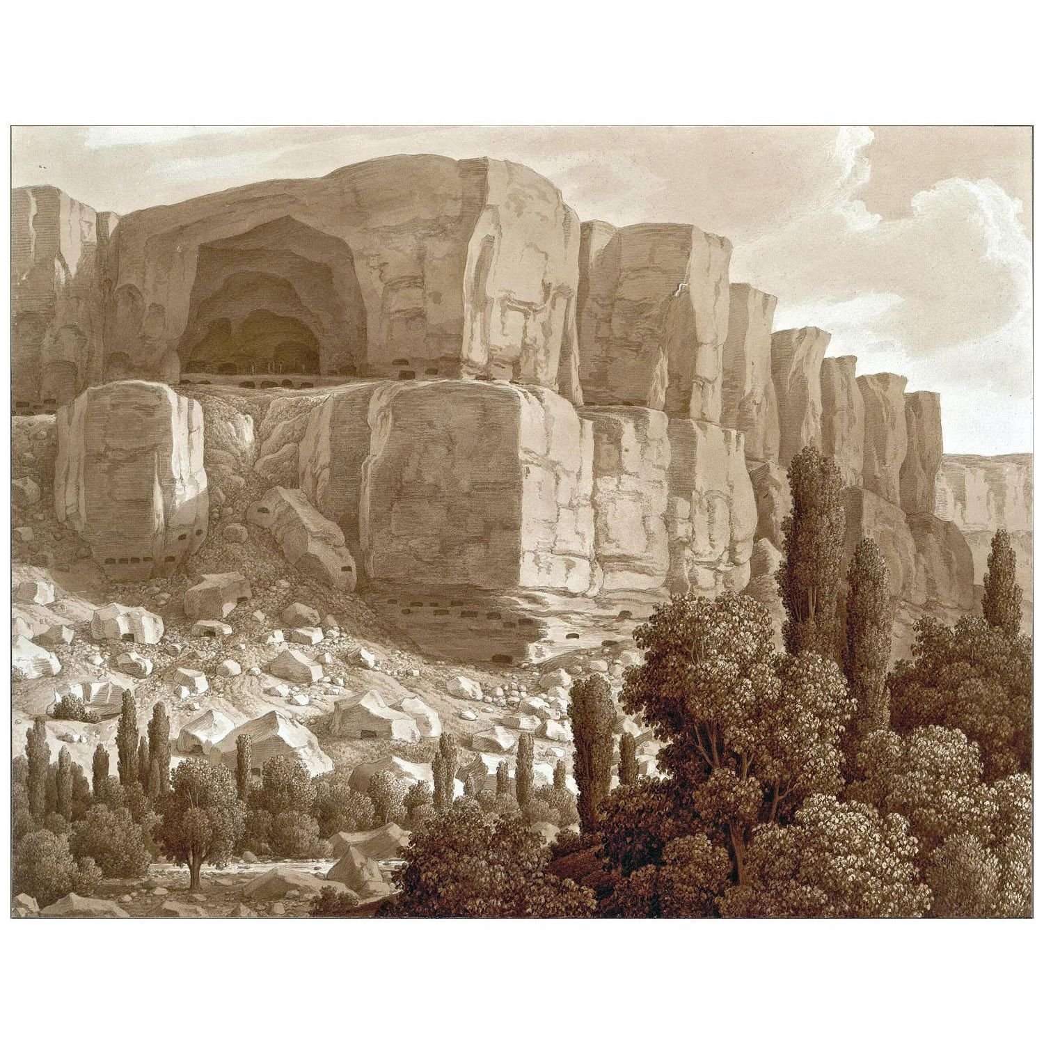   Karl von K?gelgen. Bachtschissarai. 1824. Eremitage St. Petersburg