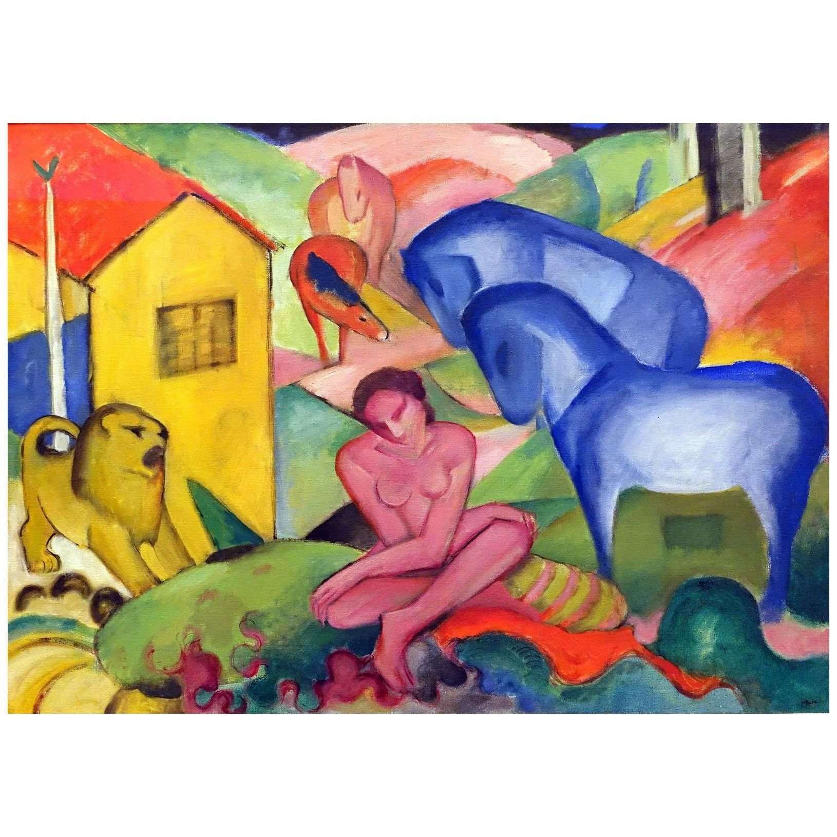 Franz Marc. Der Traum. 1912. Thyssen-Bornemisza Museum Madrid