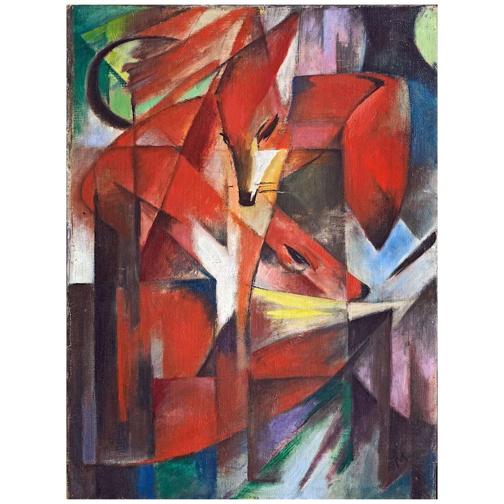  Franz Marc. Der Fuchs. 1913. Kunstpalast Dusseldorf
