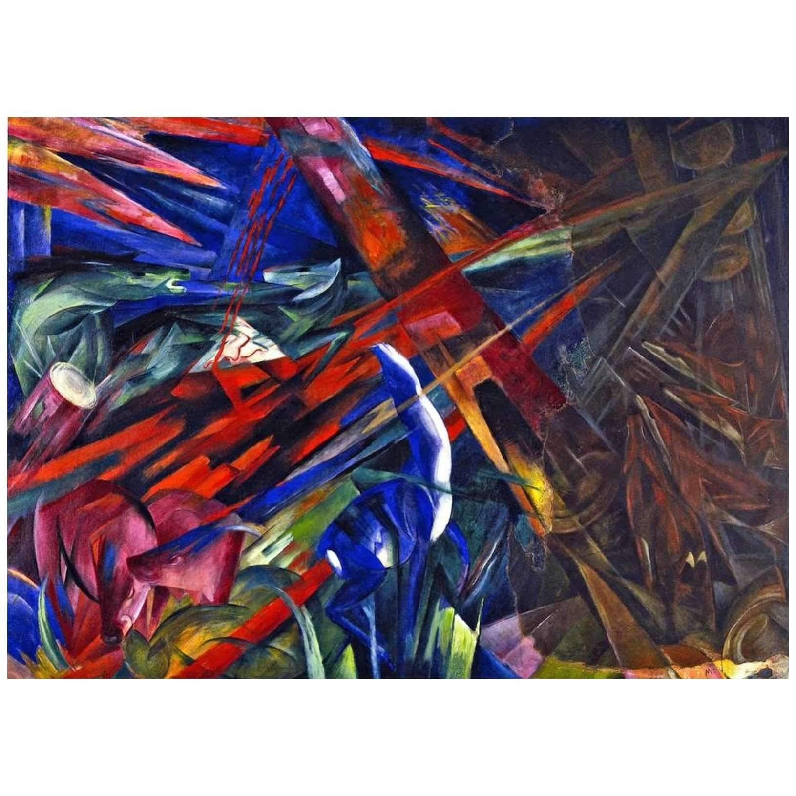  Franz Marc. Das Tierschicksale. 1913. Kunstmuseum Basel