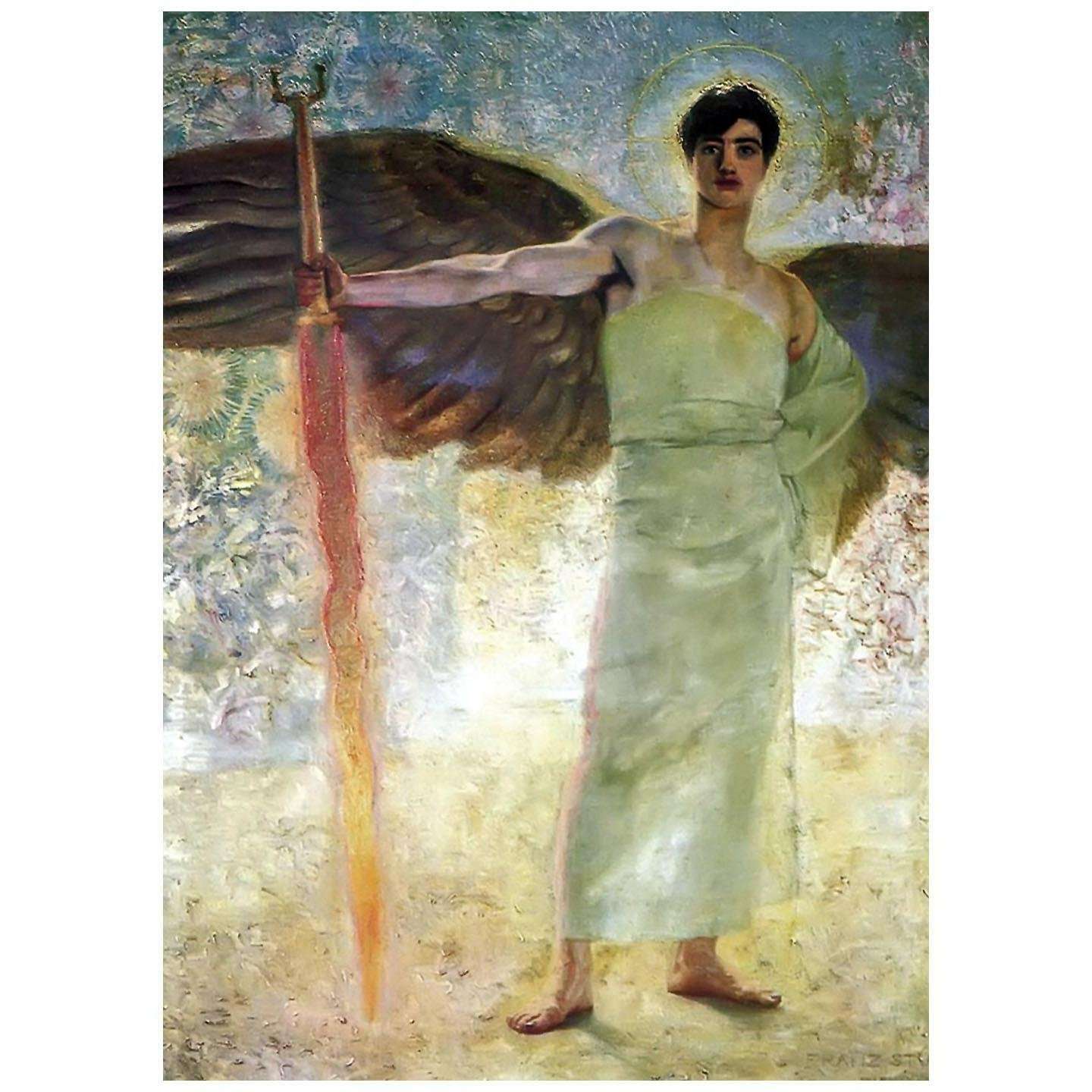  Franz von Stuck. Der W?chter des Paradieses. 1889. Villa Stuck Munchen