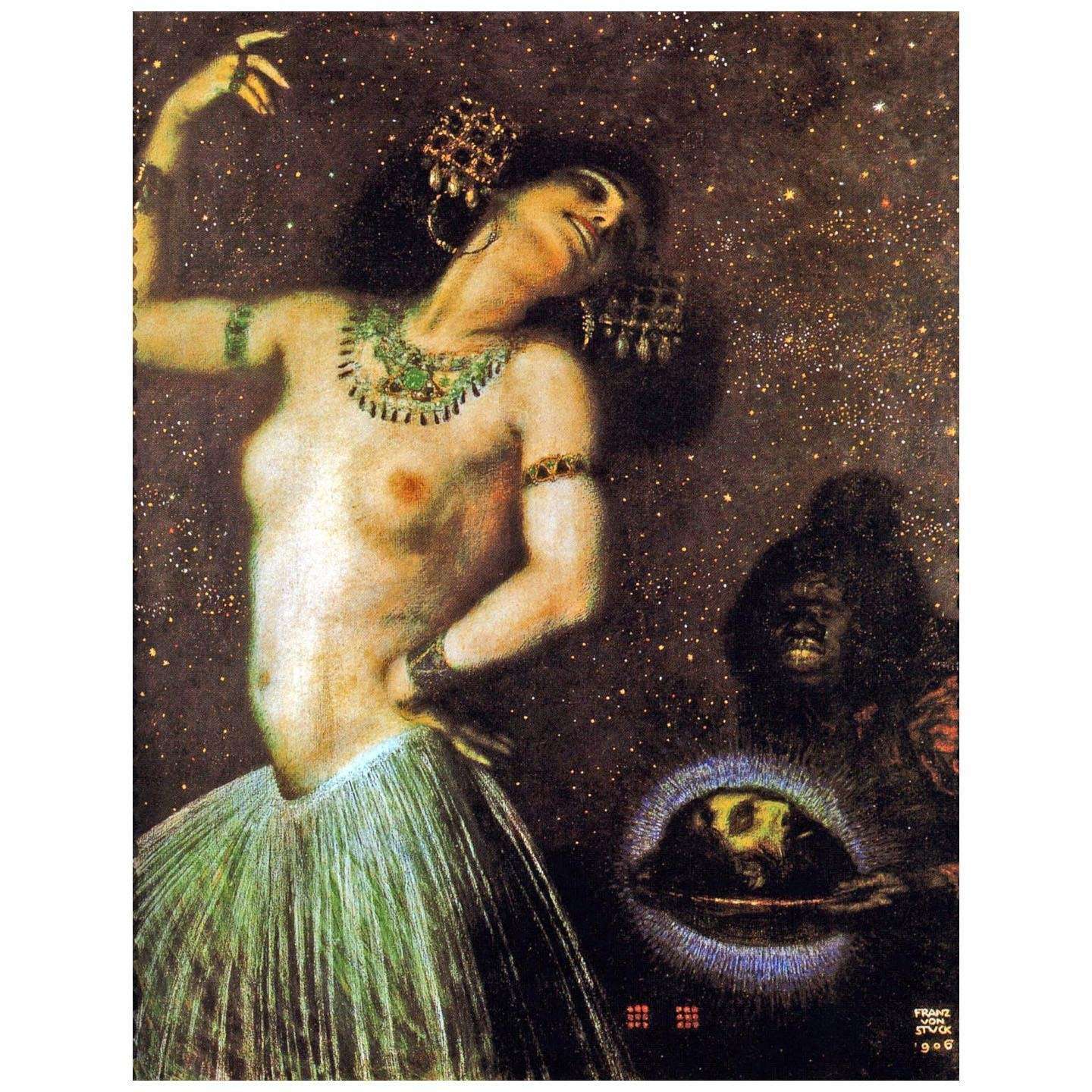  Franz von Stuck. Salome. 1906. Lenbachhaus Munchen