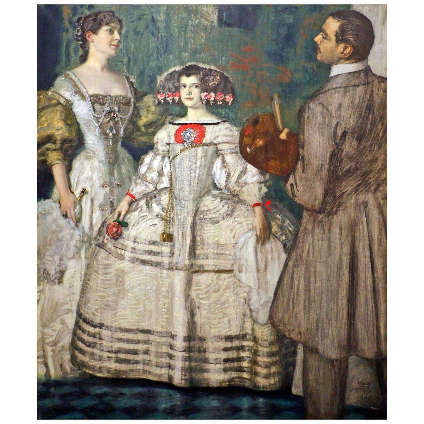  Franz von Stuck. Familienportr?t. 1909. KMSKB Brussels