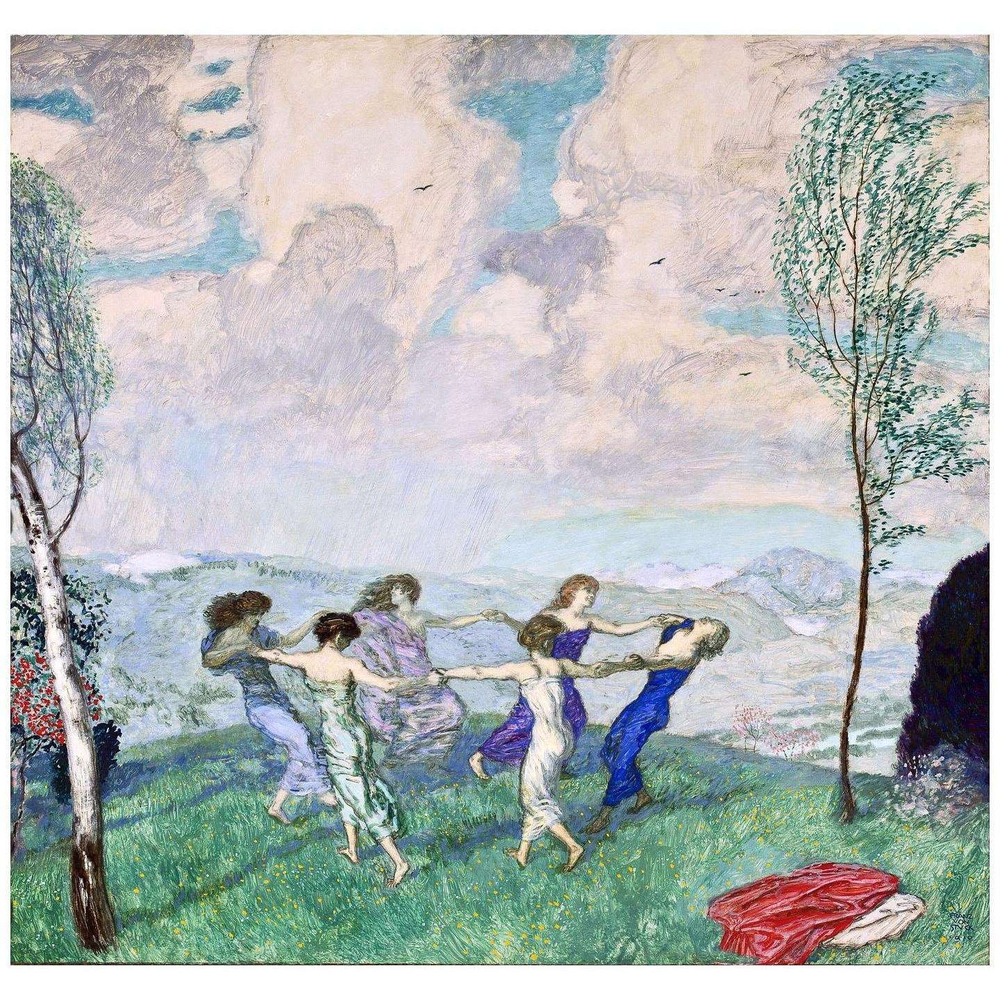  Franz von Stuck. Tanzkreis. 1910. Muzeum Narodowe w Warszawie