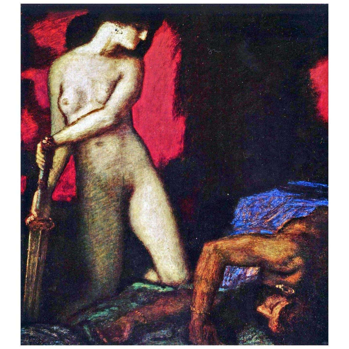  Franz von Stuck. Judith und Holofernes. 1927. Heilmann Sammlung Munchen