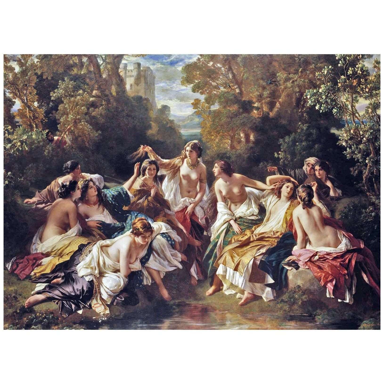   Franz Winterhalter. Florinda. 1852. Royal Collection London