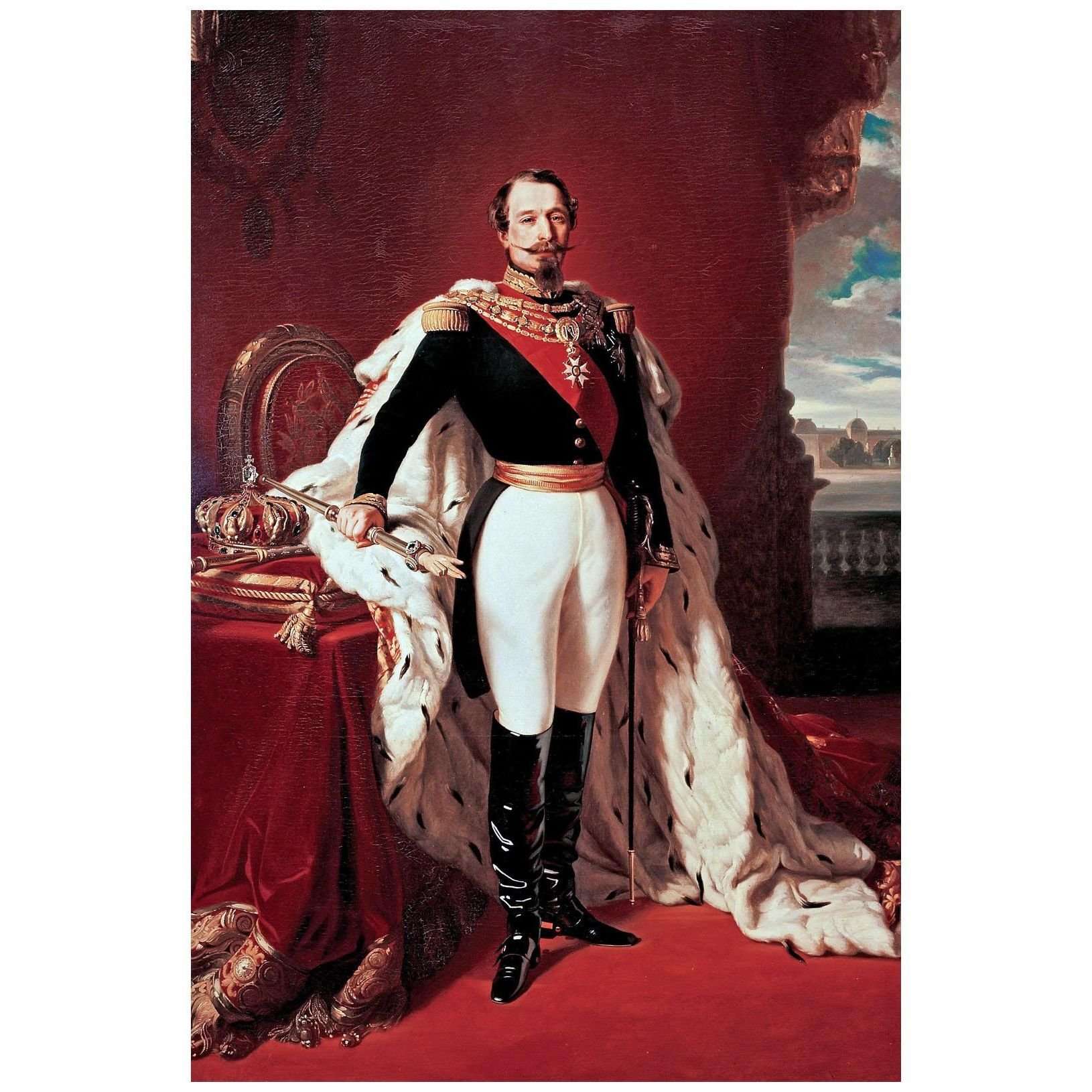   Franz Winterhalter. Napoleon III. 1853. Museo Napoleonico Roma
