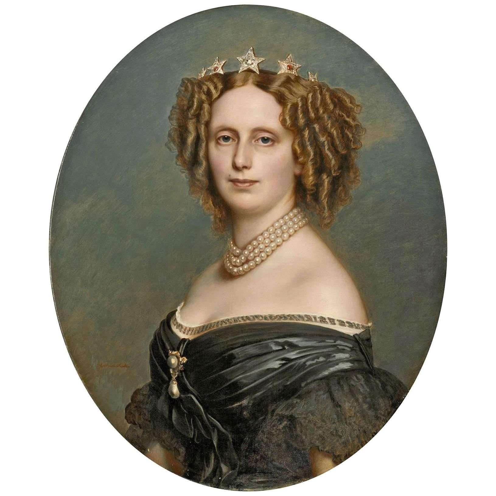   Franz Winterhalter. Sophia Frederika von Wurtemberg. 1861. Rijksmuseum Amsterdam