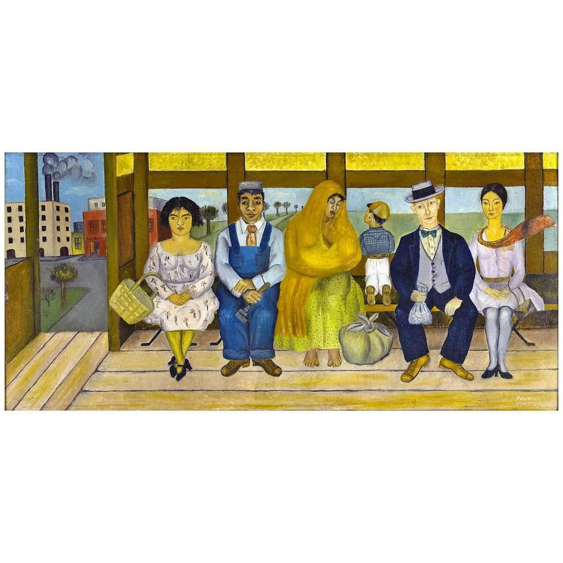  Frida Kahlo. Autobus. 1929. Museo Dolores Olmedo Mexico