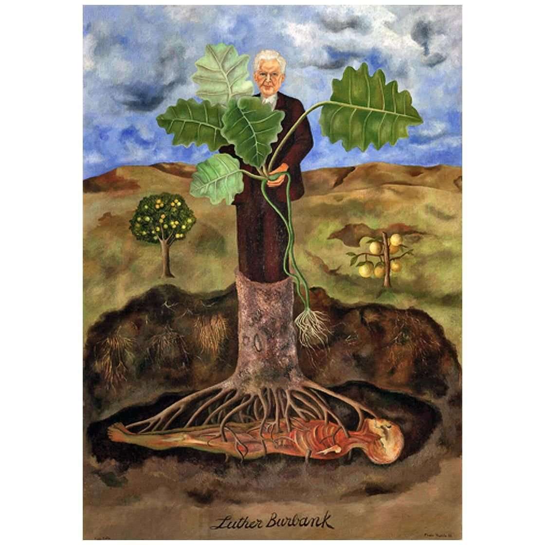  Frida Kahlo. Luther Burbank. 1931. Museo Dolores Olmedo Mexico