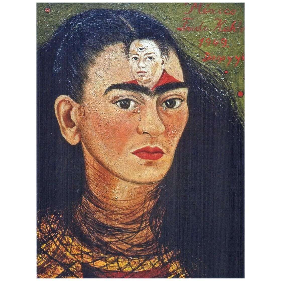  Frida Kahlo. Diego y Yo. 1949. Private collection