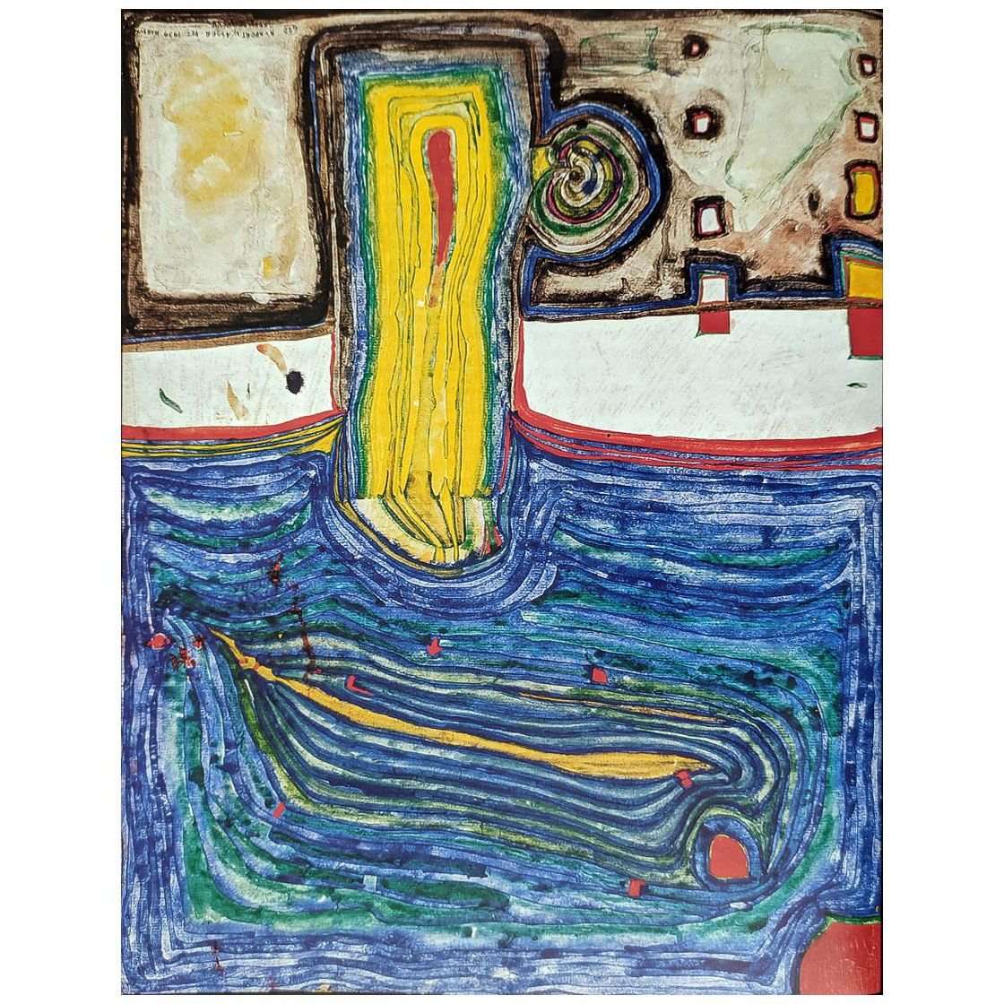  Friedensreich Hundertwasser. Regenbaum. 1959