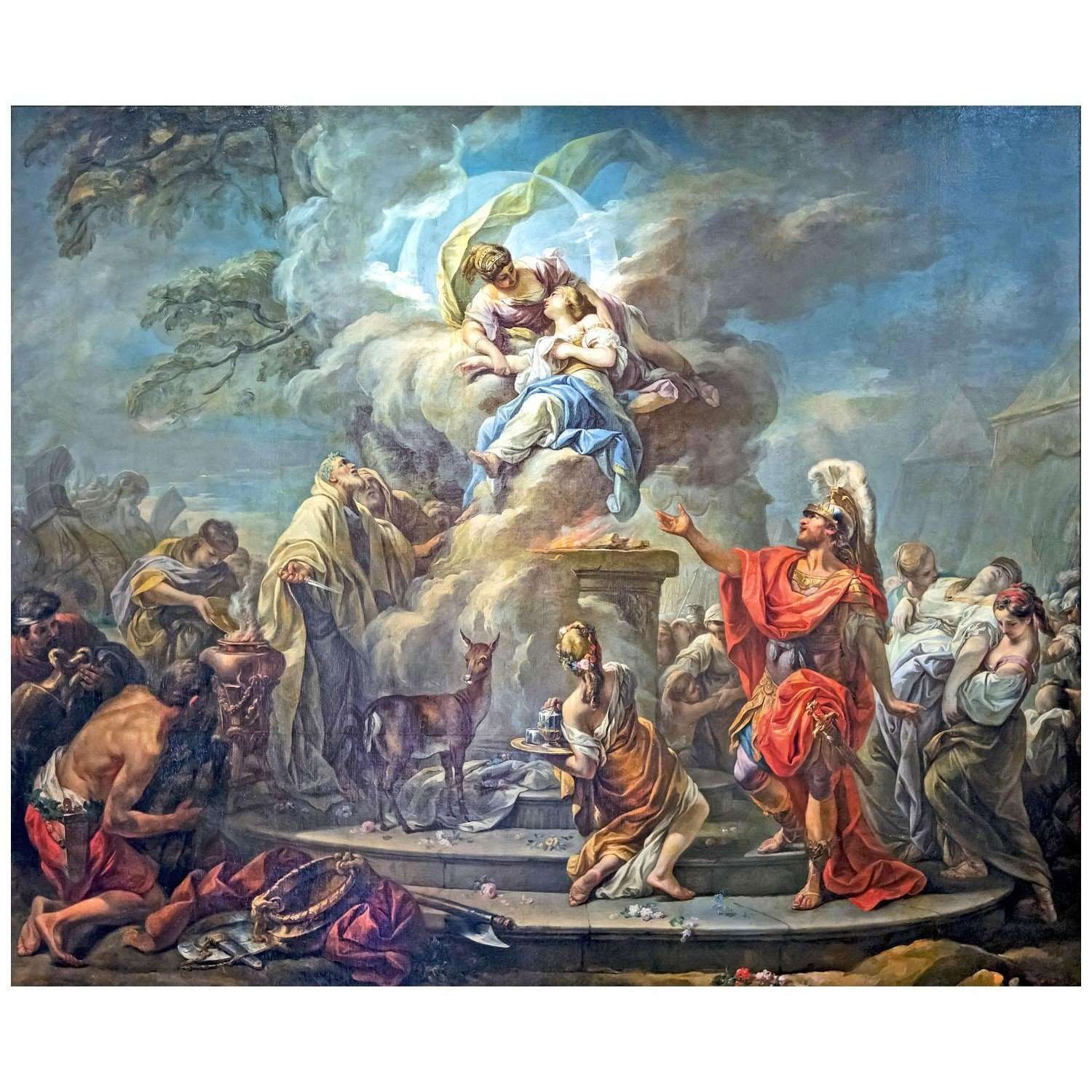 - Gabriel-Francois Doyen. Le sacrifice d'Iphig?ni. 1749. Fondation Bemberg Toulouse